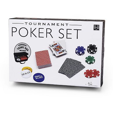 New Entertainment Tournament Poker Game Set
