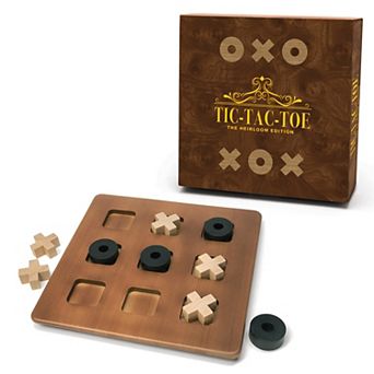 New Entertainment Heirloom Tic Tac Toe Game Set