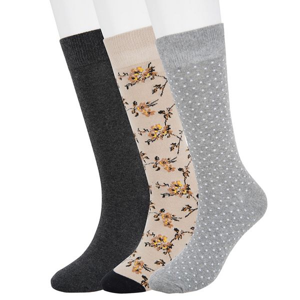 Men's Sonoma Goods For Life® 3pack Patterned Dress Socks Size 712