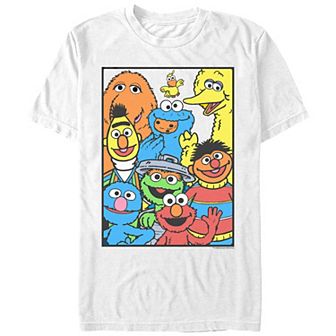 Men's Sesame Street OG Gang Portrait Graphic Tee