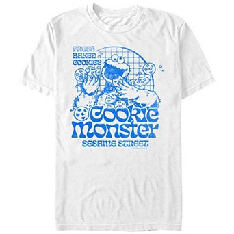 Men's Sesame Street Cookie Monster Fresh Baked Cookies Graphic Tee