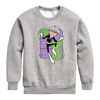 Boys 8-20 Danny Phantom Danny Phantom Jumping Fleece Sweatshirt