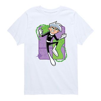 Boys 8-20 Danny Phantom Dany Jumping Graphic Tee