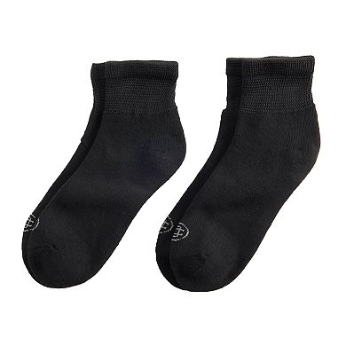 Doctor's Choice Full Cushion Diabetic Quarter Socks 2-Pair Pack