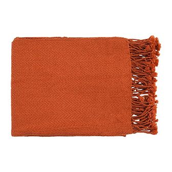 Silz Solid And Border Throw