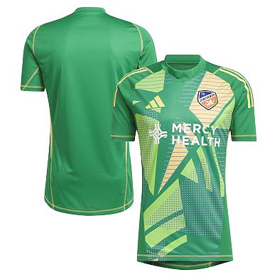 Men's adidas Green FC Cincinnati 2024 Goalkeeper Jersey