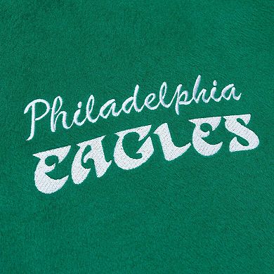 Unisex Mitchell & Ness Kelly Green Philadelphia Eagles Varsity Team Full-Snap Jacket