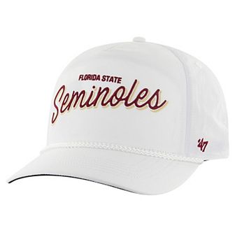 Men's '47 White Florida State Seminoles Fairway Hitch Adjustable Hat