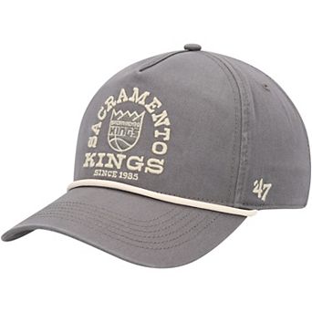 Men's '47 Charcoal Sacramento Kings Canyon Ranchero Hitch Adjustable Hat