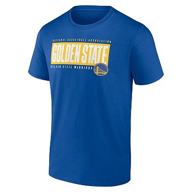 Men's Fanatics Branded Royal Golden State Warriors Box Out T-Shirt