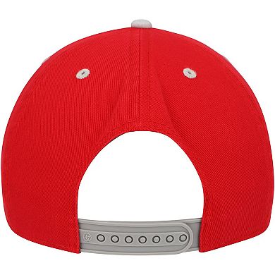 Men's '47 Scarlet Ohio State Buckeyes Double Header Hitch Adjustable Hat