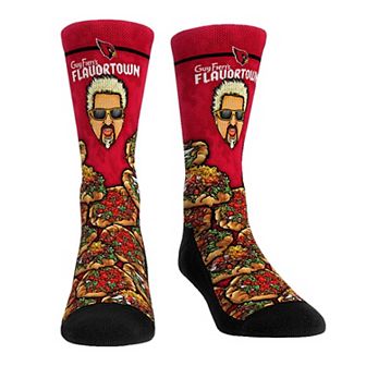 Youth Rock Em Socks Arizona Cardinals NFL x Guy Fieri’s Flavortown Crew Socks