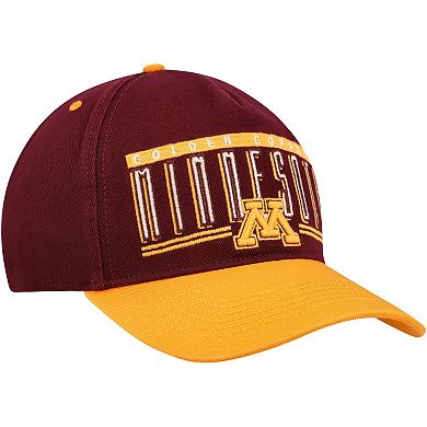 Men's '47 Maroon Minnesota Golden Gophers Double Header Hitch Adjustable Hat