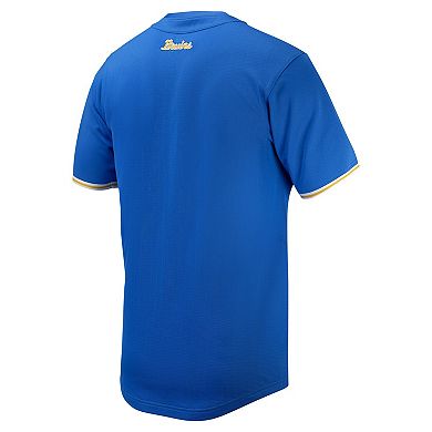 Men's Nike Blue UCLA Bruins Replica Full-Button Baseball Jersey