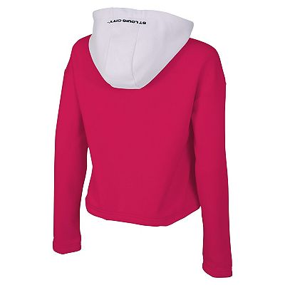 Pink stadium quarter zip sale
