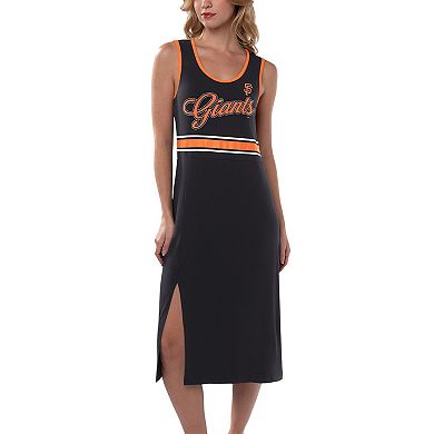 Women's G-III 4Her by Carl Banks Black San Francisco Giants Main Field Maxi Dress