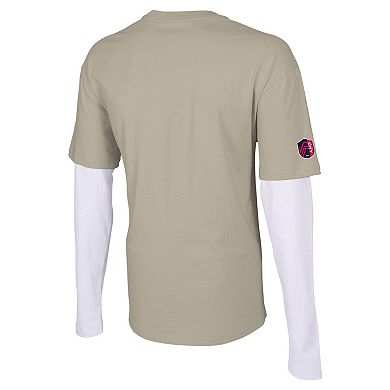 Men's Stadium Essentials Tan St. Louis City SC Status Long Sleeve T-Shirt
