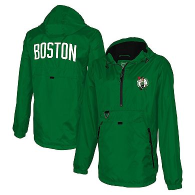 Unisex Stadium Essentials Kelly Green Boston Celtics Compete Quarter-Zip Hoodie Jacket