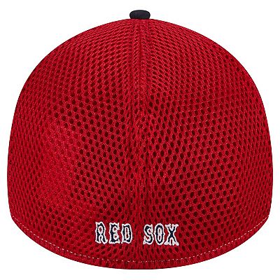 Men s New Era Navy Boston Red Sox Neo 39THIRTY Flex Hat