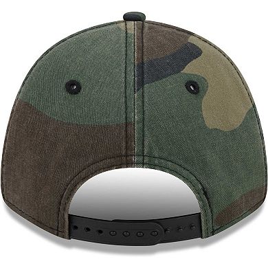 Men's New Era Camo Boston Red Sox Gameday 9FORTY Adjustable Hat