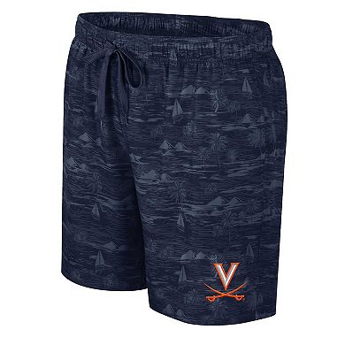 Men's Colosseum Navy Virginia Cavaliers Ozark Swim Shorts