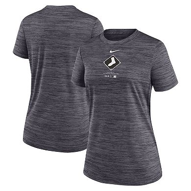 Women's Nike Black Chicago White Sox City Connect Practice Velocity T-Shirt