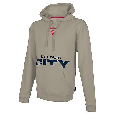 Men's Stadium Essentials Tan St. Louis City SC Status Pullover Hoodie