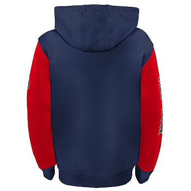 Youth Fanatics Branded Navy/Red Boston Red Sox Postcard Full-Zip Hoodie Jacket