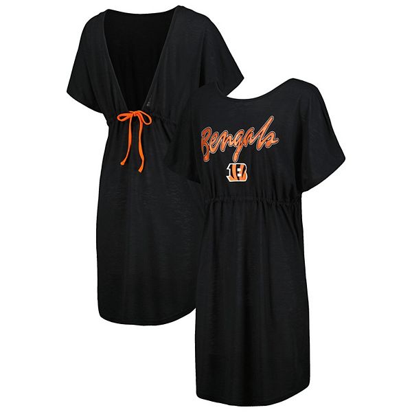 Women's G-III 4Her by Carl Banks Black Cincinnati Bengals Versus Swim ...