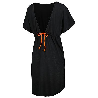Women's G-III 4Her by Carl Banks Black Cincinnati Bengals Versus Swim Cover-Up