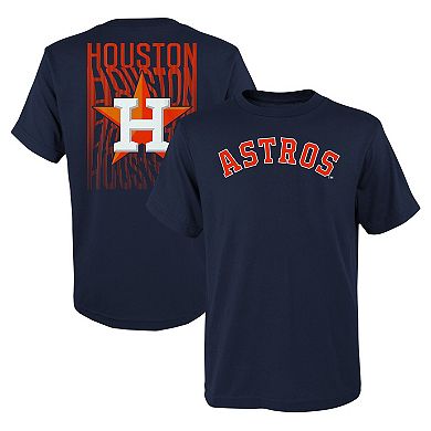 Youth Fanatics Branded Navy Houston Astros Curveball T-Shirt