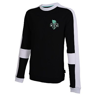 Unisex Stadium Essentials Black New York Liberty Half Time Long Sleeve T-Shirt