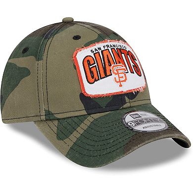Men's New Era Camo San Francisco Giants Gameday 9FORTY Adjustable Hat
