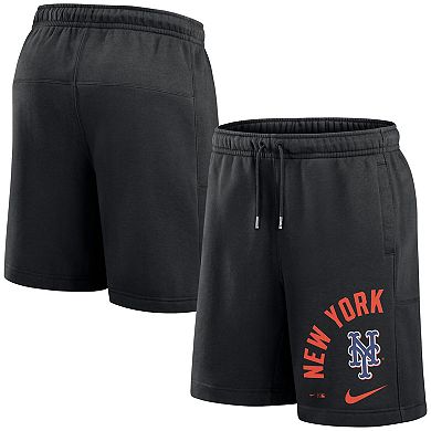 Men's Nike Black New York Mets Arched Kicker Shorts