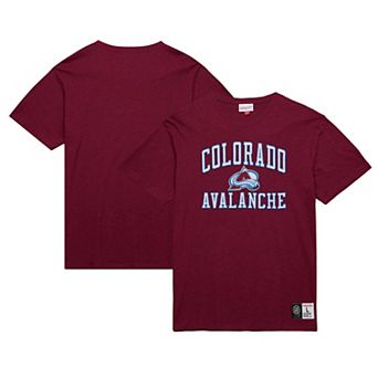 Men's Mitchell & Ness Burgundy Colorado Avalanche Legendary Slub T-Shirt