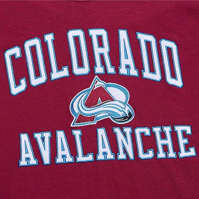 Men's Mitchell & Ness Burgundy Colorado Avalanche Legendary Slub T-Shirt