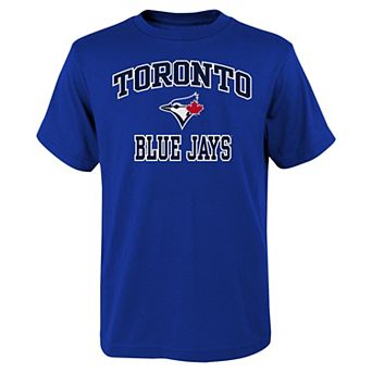 Youth Fanatics Branded Royal Toronto Blue Jays Heart & Soul T-Shirt