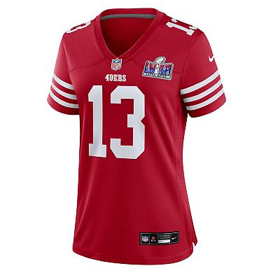 Women's Nike Brock Purdy Scarlet San Francisco 49ers Super Bowl LVIII Game Jersey