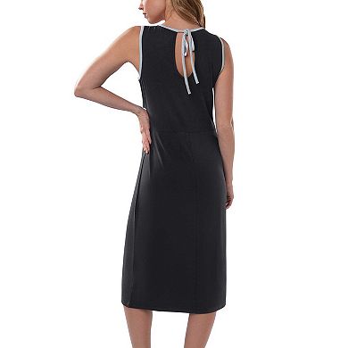 Women's G-III 4Her by Carl Banks Black Las Vegas Raiders Main Field Maxi Dress