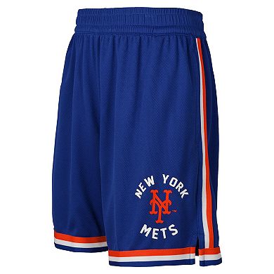 Youth Fanatics Branded Royal New York Mets Hit Home Mesh Shorts