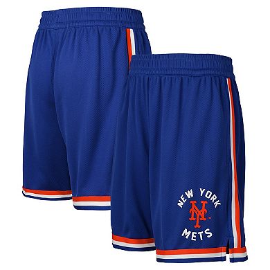Youth Fanatics Branded Royal New York Mets Hit Home Mesh Shorts