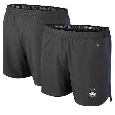 Men's Colosseum Charcoal UConn Huskies Langmore Shorts