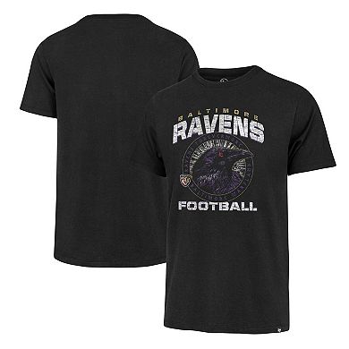Men's '47 Black Baltimore Ravens Regional Franklin T-Shirt