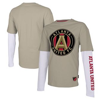 Men's Stadium Essentials Tan Atlanta United FC Status Long Sleeve T-Shirt