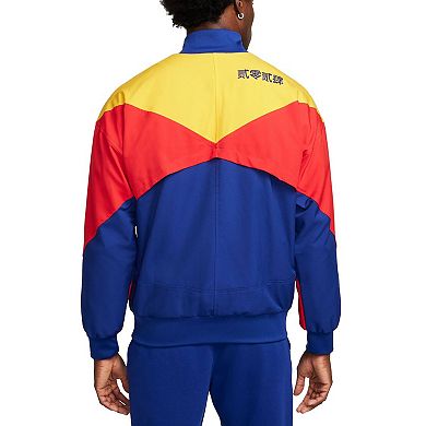 Men's Nike Royal Barcelona 2023/24 Drac Pack Strike Anthem Full-Zip Jacket