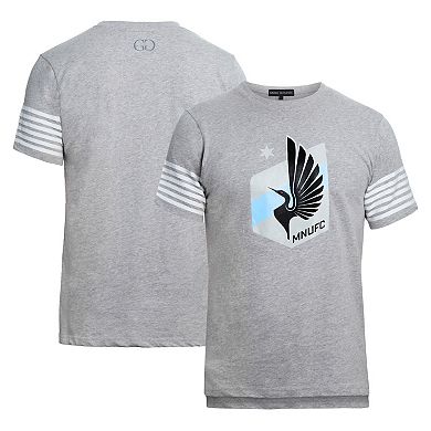 Men's Grungy Gentleman Gray Minnesota United FC T-Shirt