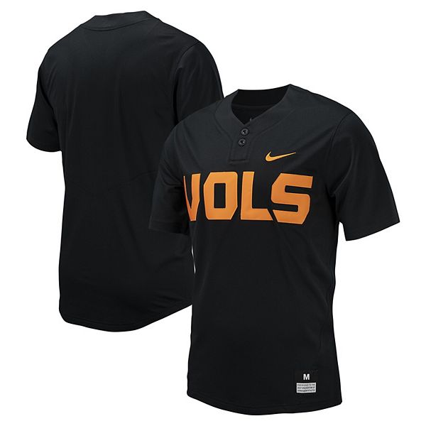 Men's Nike Black Tennessee Volunteers Replica Baseball Jersey