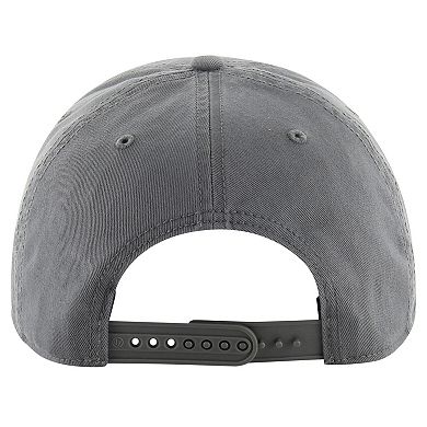 Men's '47 Charcoal Miami Heat Canyon Ranchero Hitch Adjustable Hat