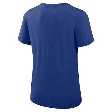 Women's Nike Royal New York Mets Authentic Collection Performance Scoop Neck T-Shirt