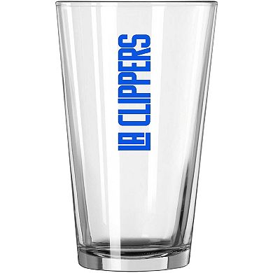 LA Clippers 16oz. Team Wordmark Game Day Pint Glass